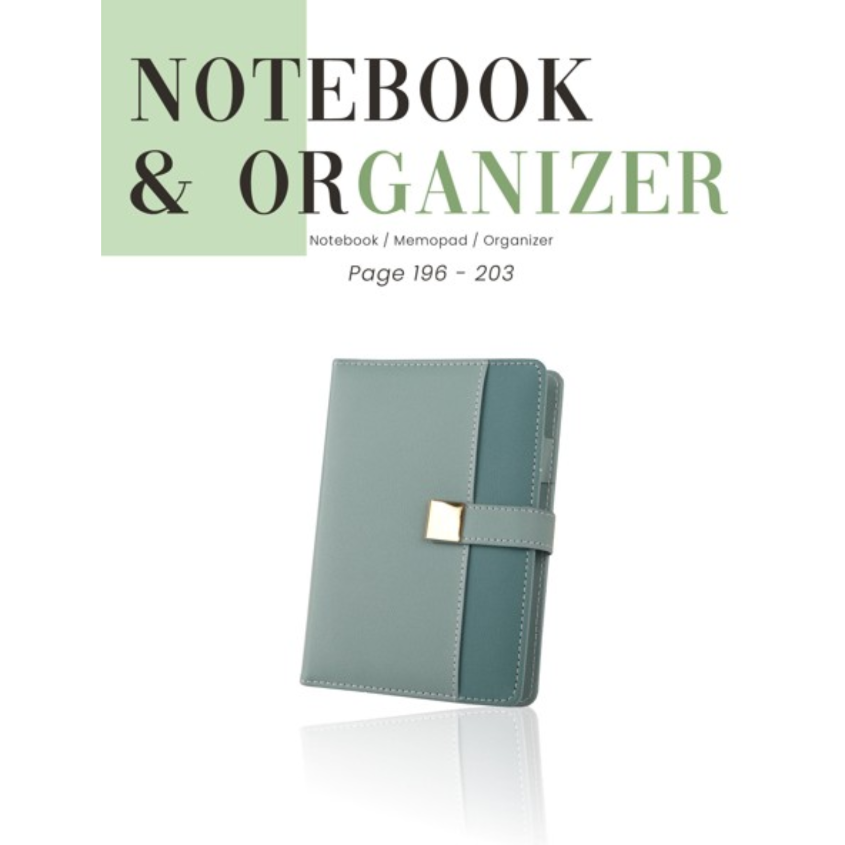 Notebook and Organizer