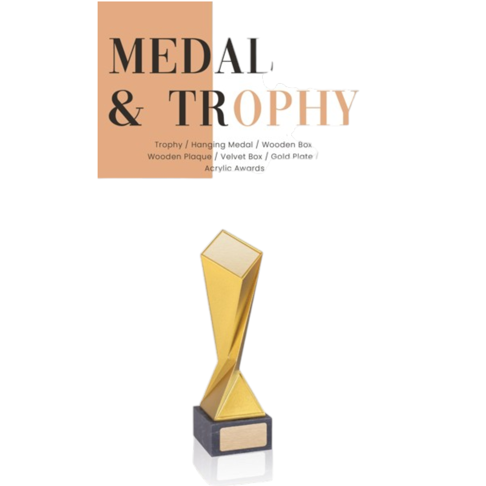 Medal and Trophy