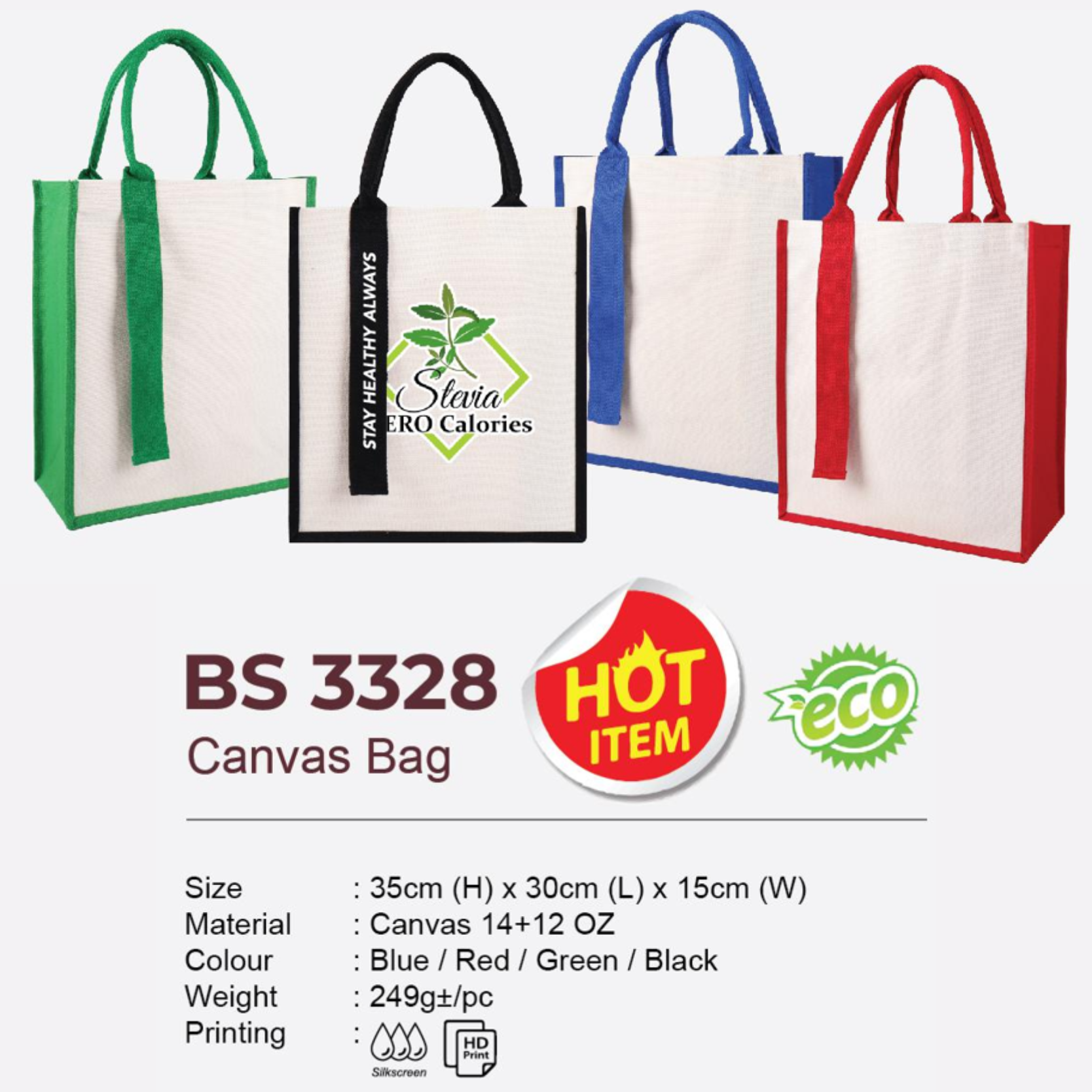 Canvas Bag and Pouch