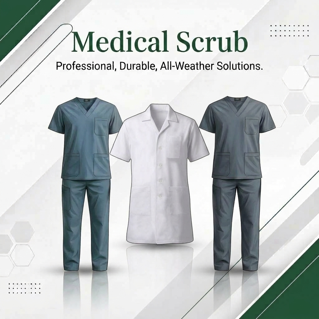 Medical Scrub & Lab Coat