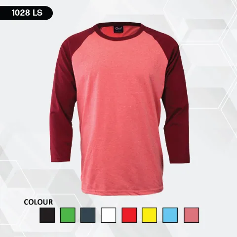ENZO CODE 1028 RAGLAN ROUNDNECK LONGSLEEVE