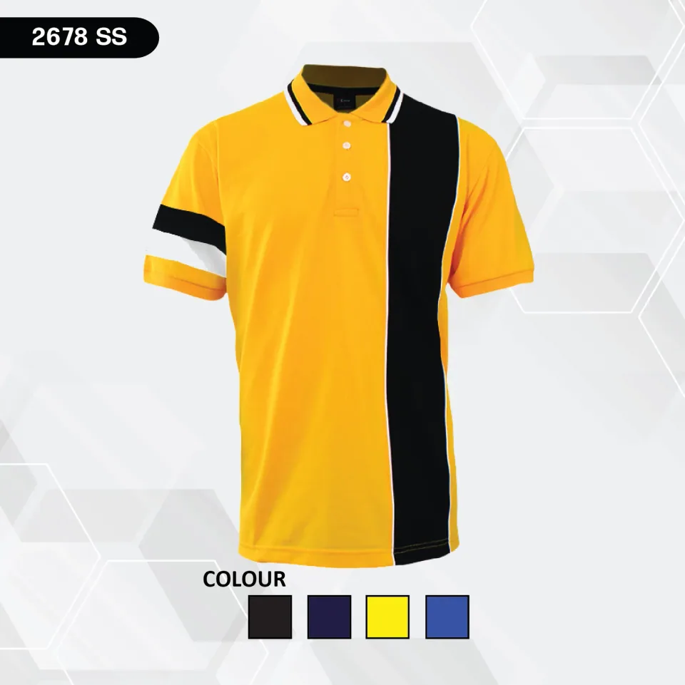 ENZO CODE 2678 HORIZONTAL CUT POLO (SHORT)