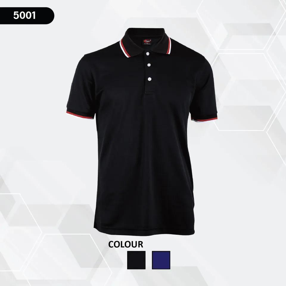 ENZO CODE 5001 TIPPED POLO