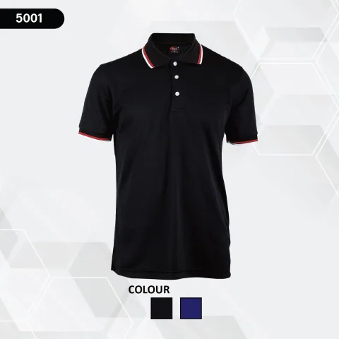 ENZO CODE 5001 TIPPED POLO