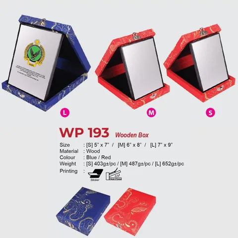 WP 193 Wooden Box