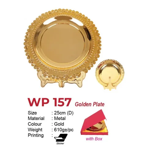WP 157 Golden Plate