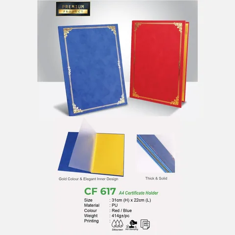 CF 617 A4 Certificate Holder