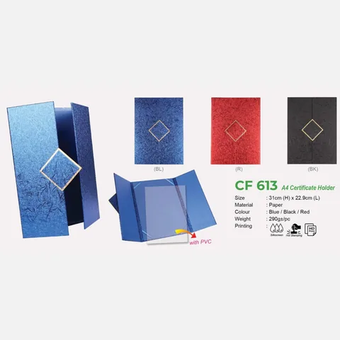 CF 613 A4 Certificate Holder