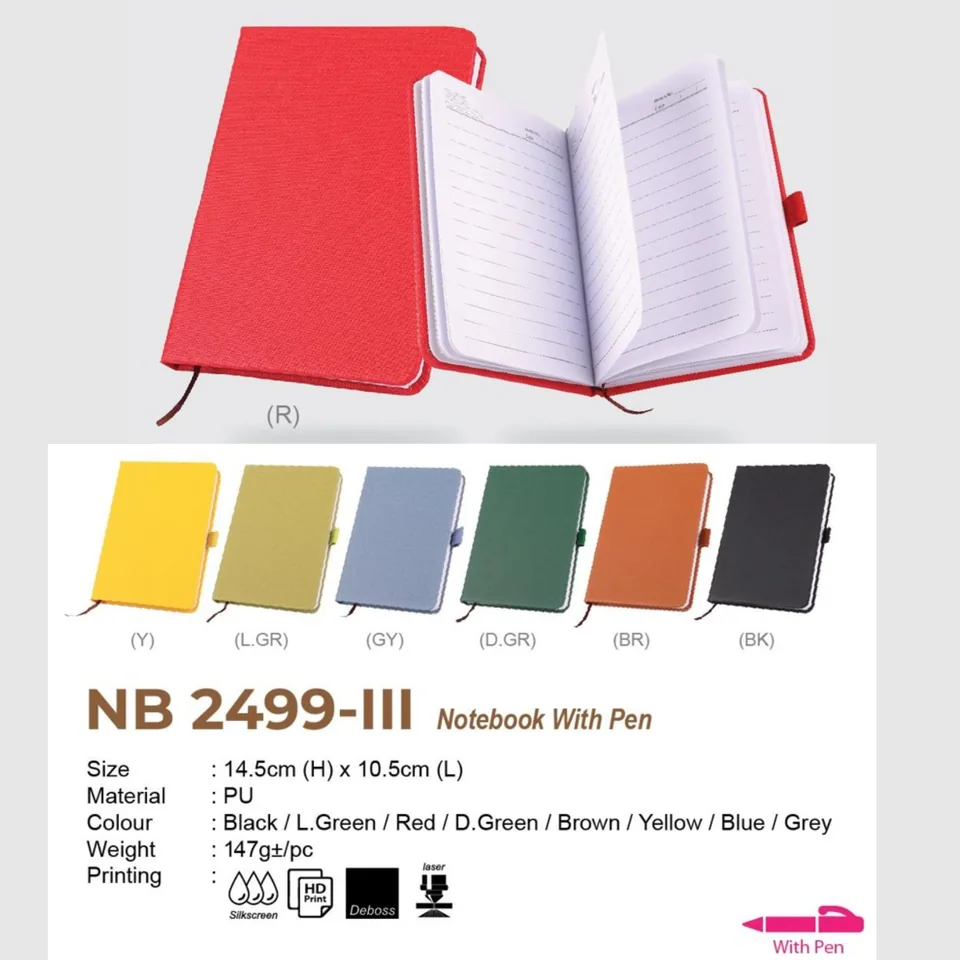 NB 2499-III Notebook With Pen