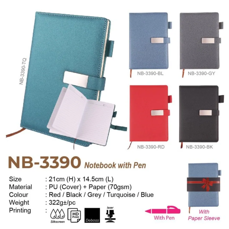 NB 3390 Notebook With Pen