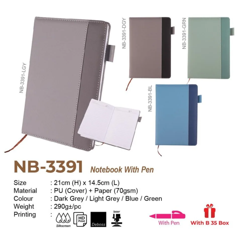 NB 3391 Notebook With Pen