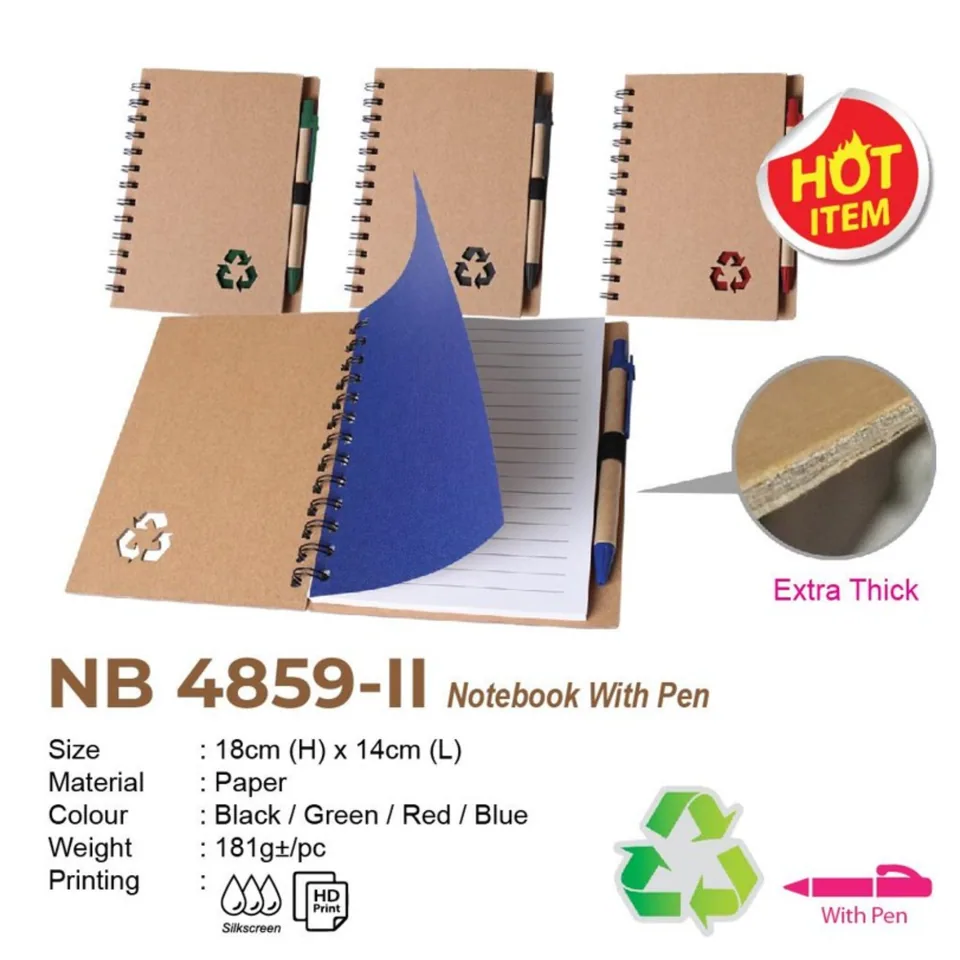 NB 4859-II Notebook With Pen