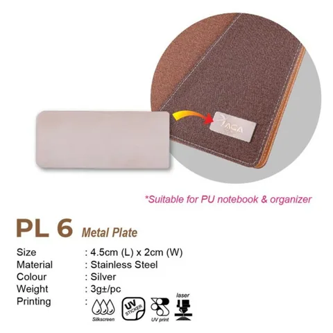 PL 6 Metal Plate