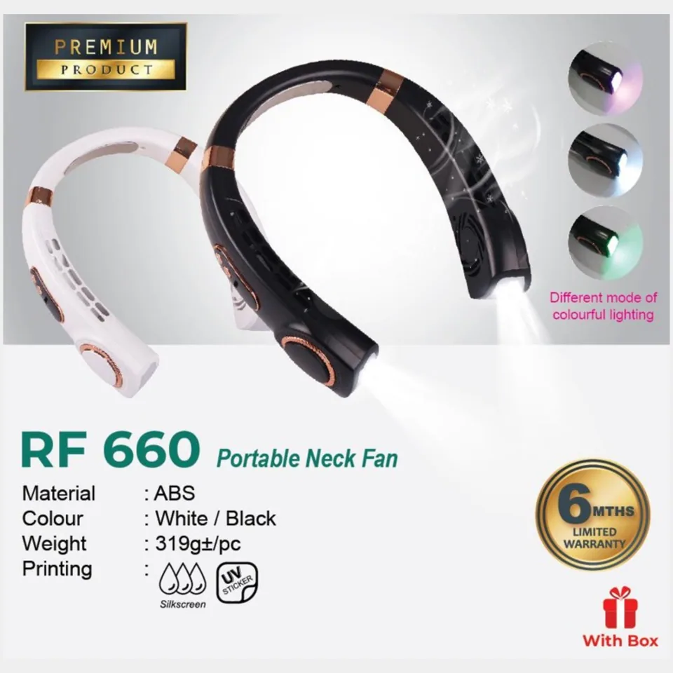 RF 660 Portable Neck Fan