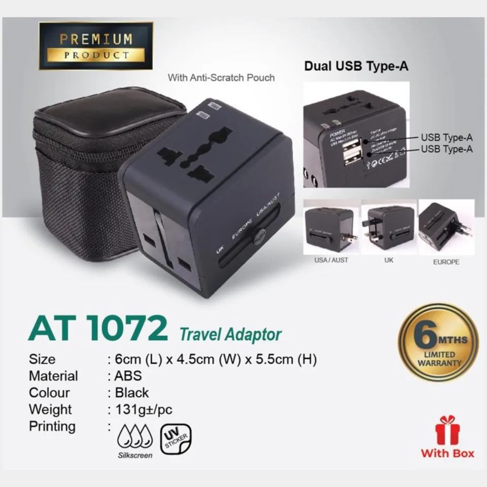 AT 1072 Travel Adaptor