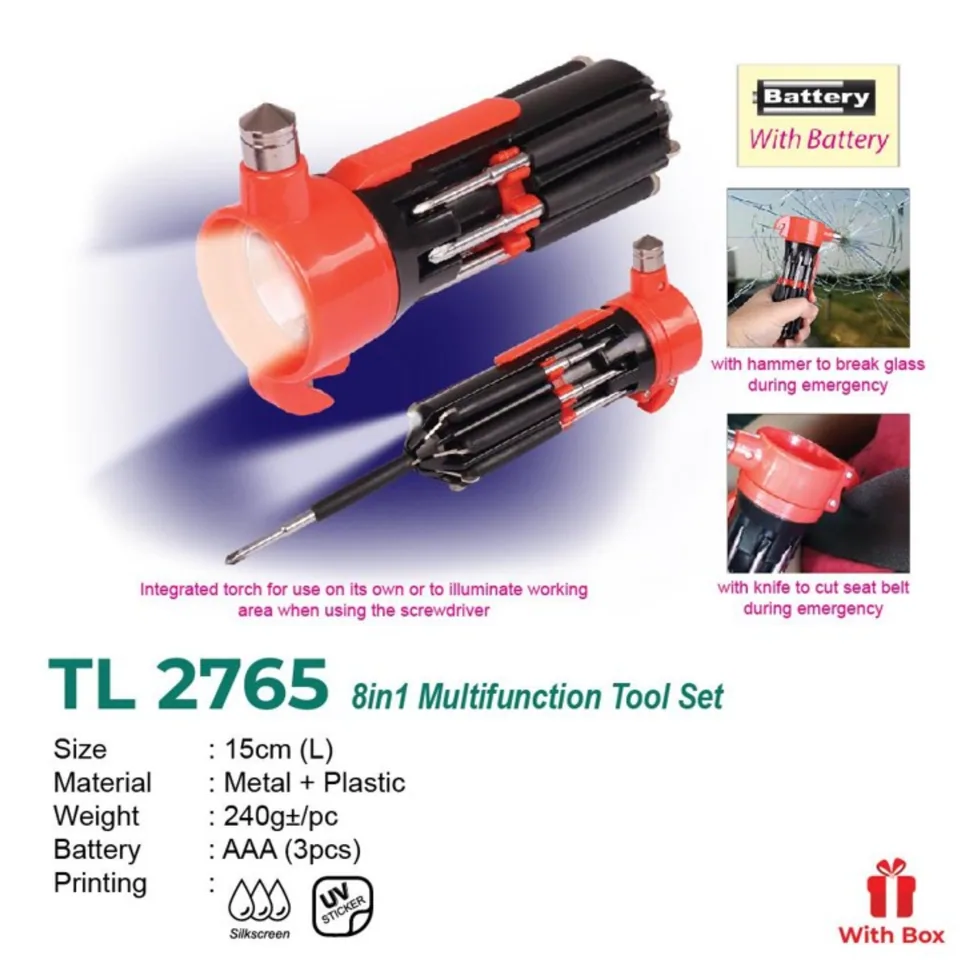 TL 2765 (8 in 1 Multifunction Tool Set)