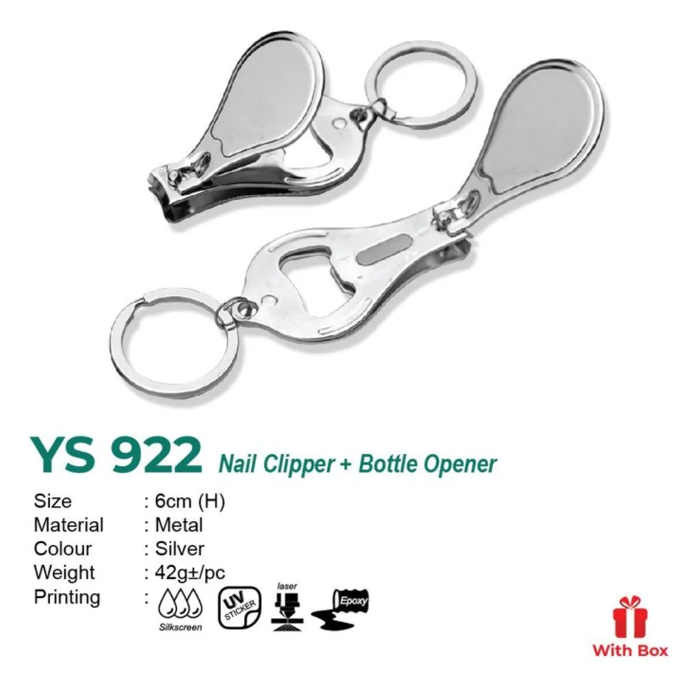 YS 922 Nail Clipper + Bottle Opener