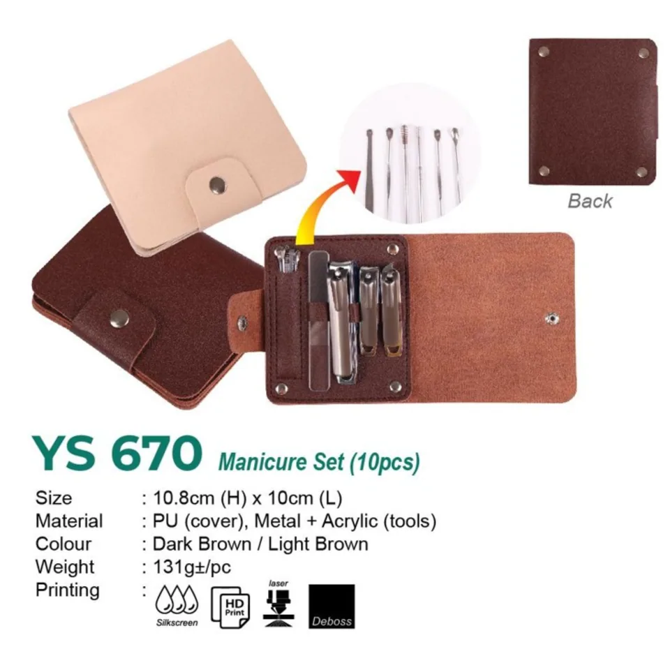 YS 670 Manicure Set (10pcs)