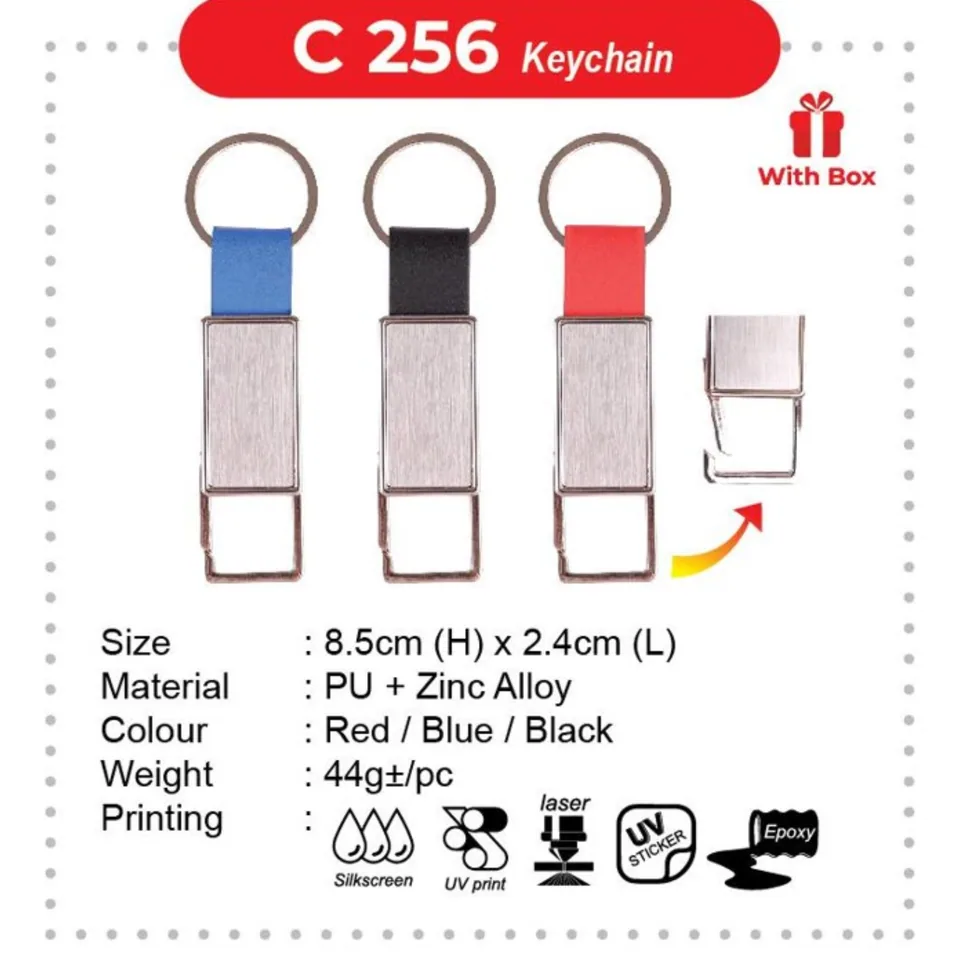 C 256 Keychain