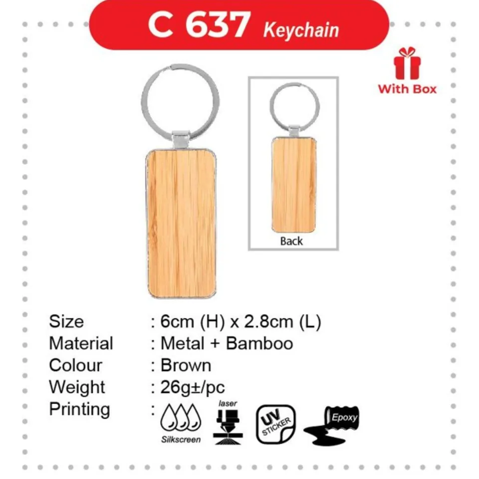 C 637 Keychain
