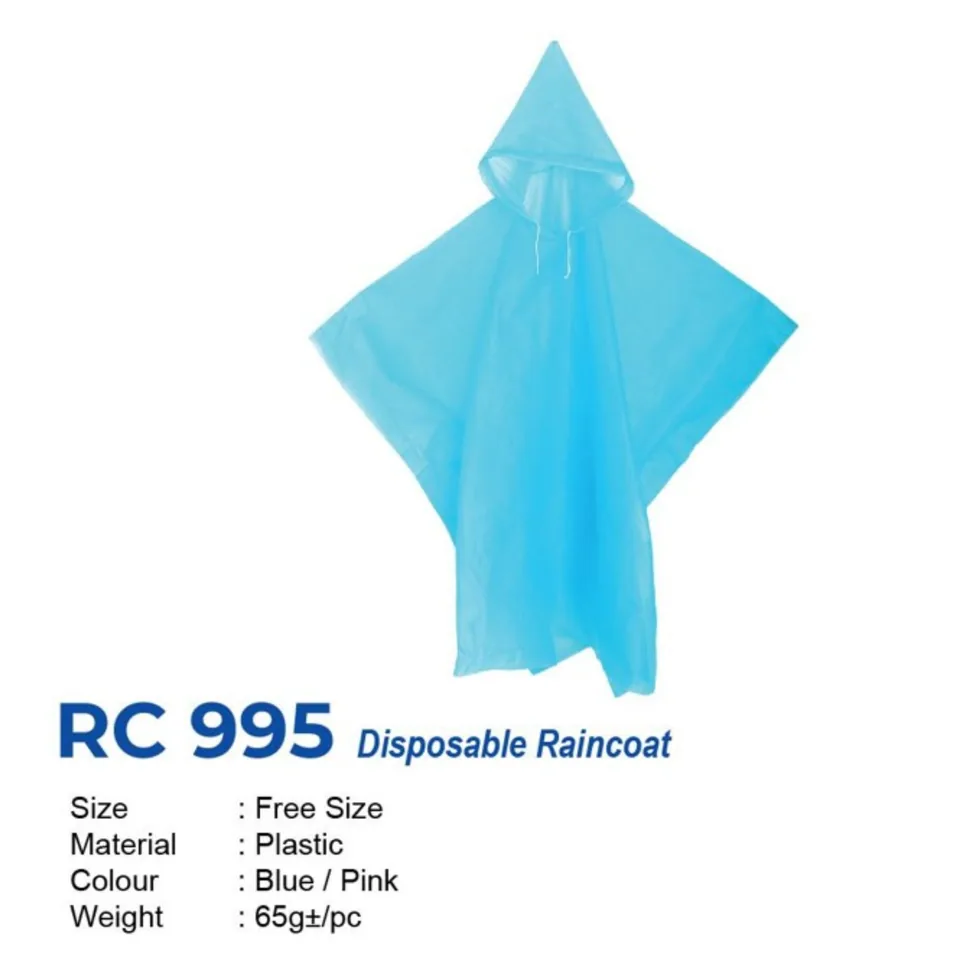 RC 995 Disposable Raincoat