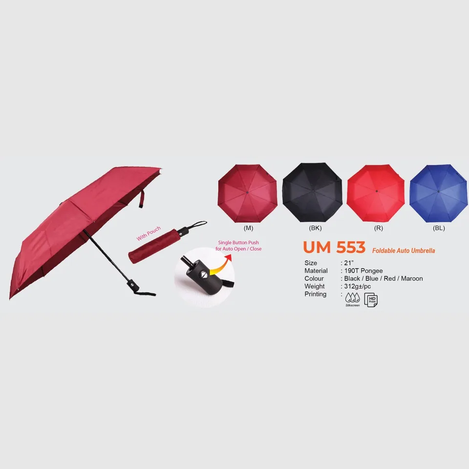 UM 553 Foldable Auto Umbrella