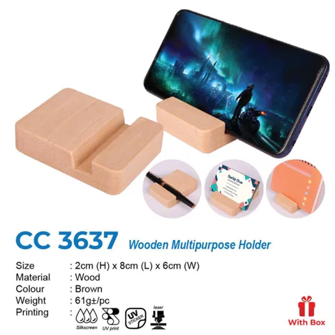 CC 3637 Wooden Multipurpose Holder