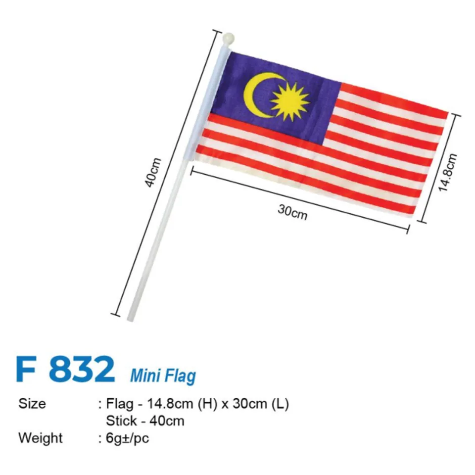 F 832 Mini Flag