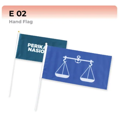 E 02 Hand Flag