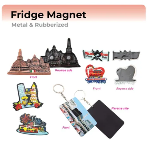 Fridge Magnet (Metal & Rubberized)