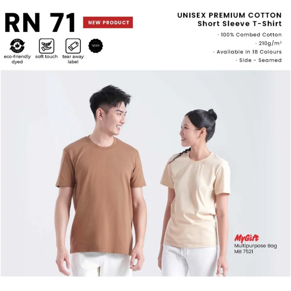 RN 71 UNISEX PREMIUM COTTON Short Sleeve T-Shirt