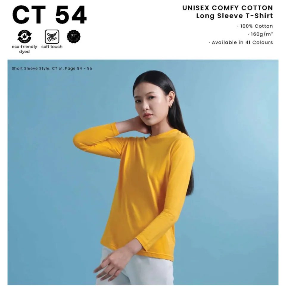 CT 54 UNISEX COMFY COTTON Long Sleeve T-Shirt