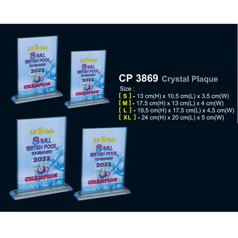 Crystal Plaque