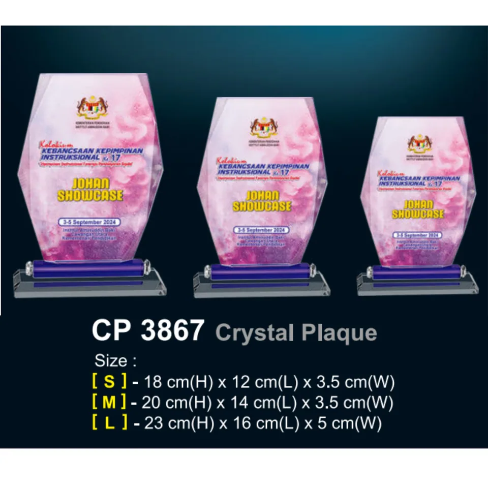 Crystal Plaque