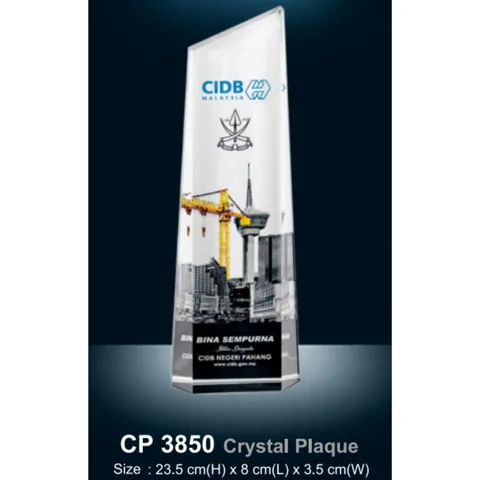 Crystal Plaque