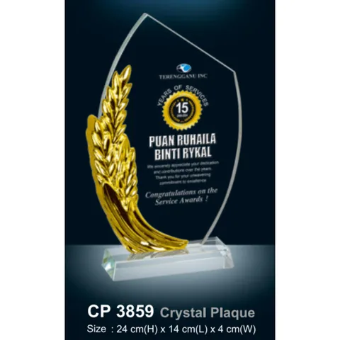Crystal Plaque