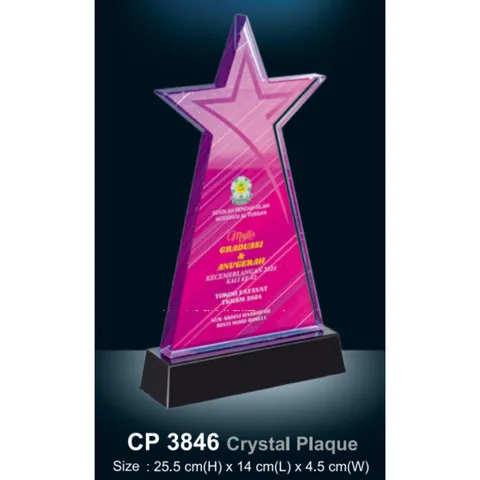 Crystal Plaque