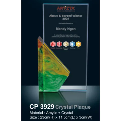 Crystal Plaque