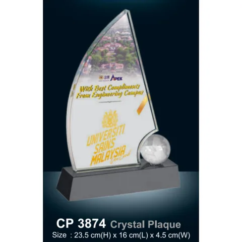 Crystal Plaque