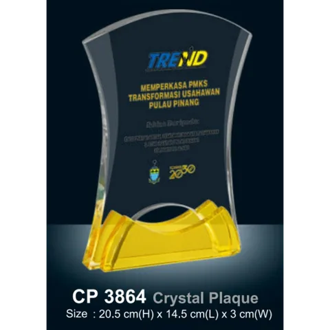 Crystal Plaque