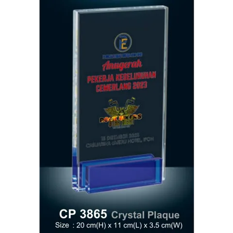 Crystal Plaque