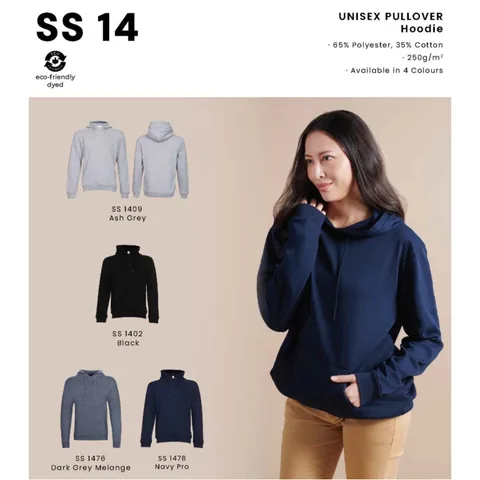SS 14 UNISEX PULLOVER Hoodie