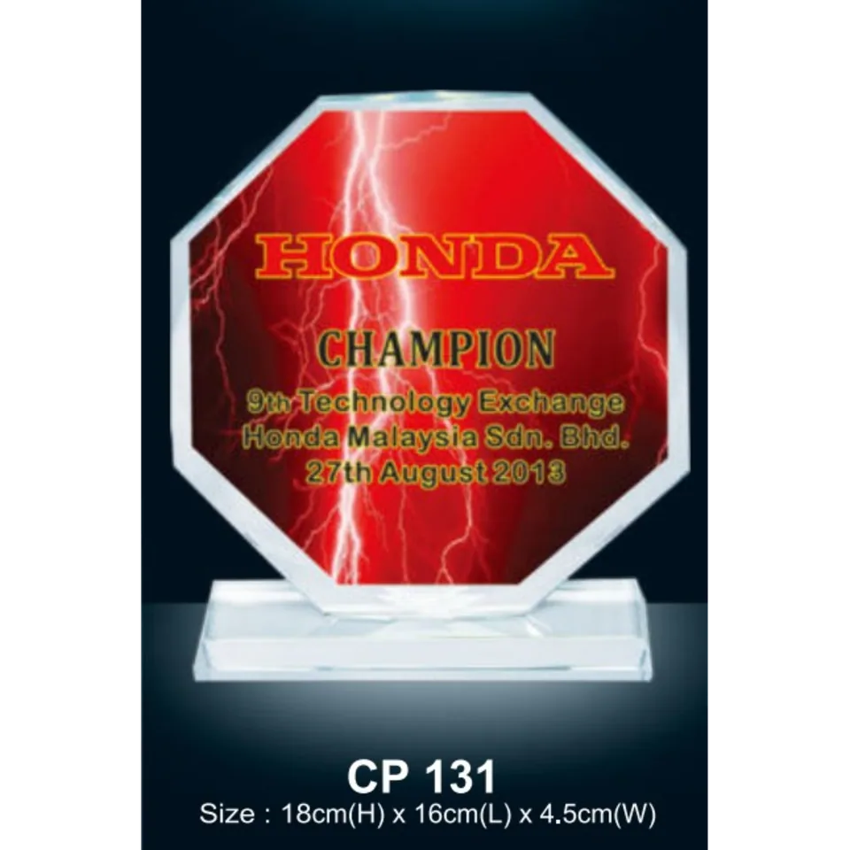 Crystal Plaque