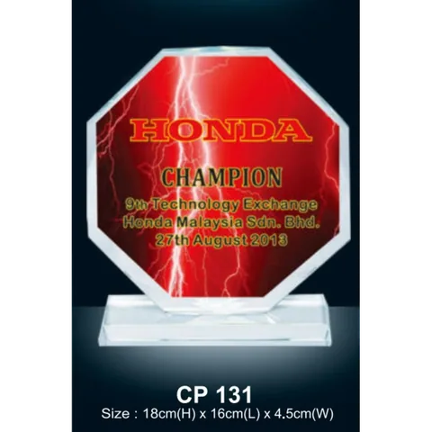 Crystal Plaque