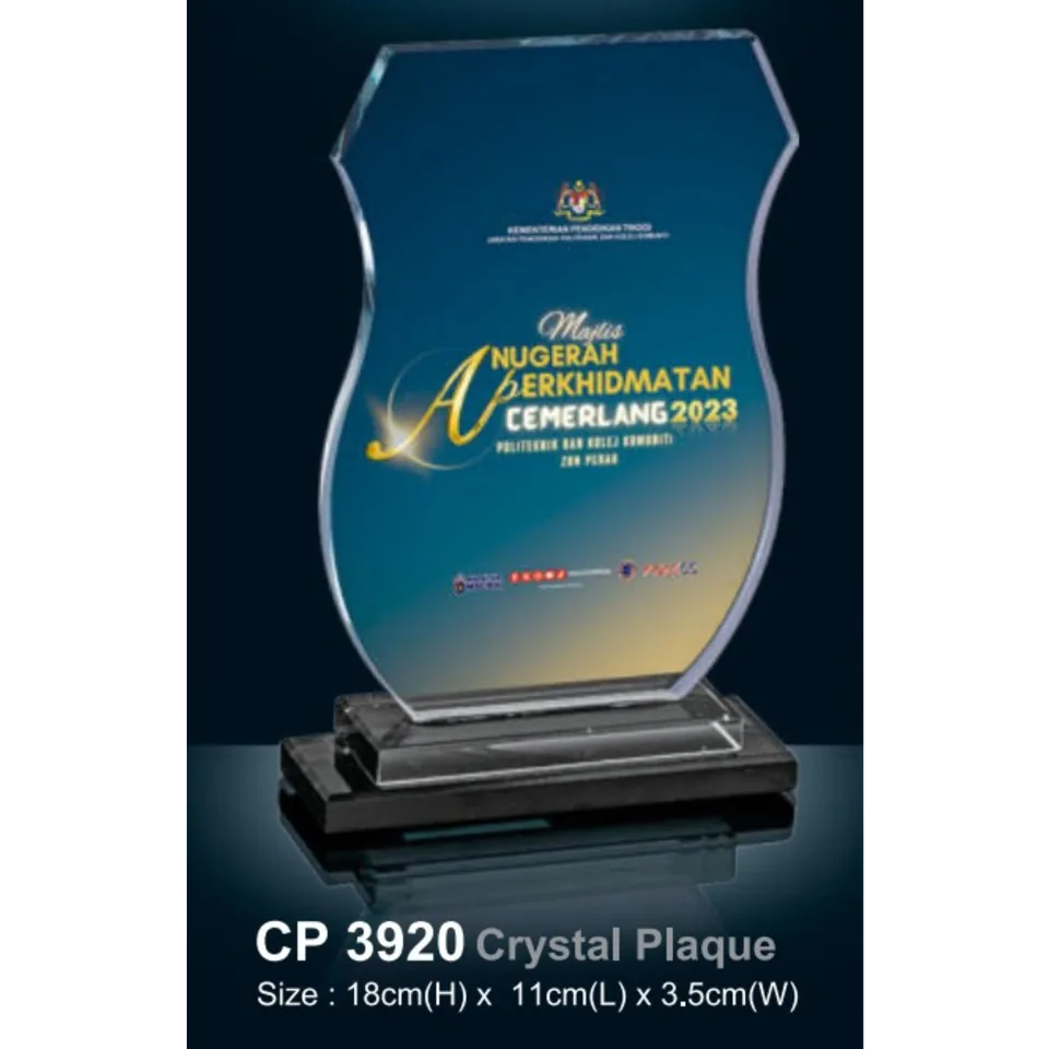 Crystal Plaque