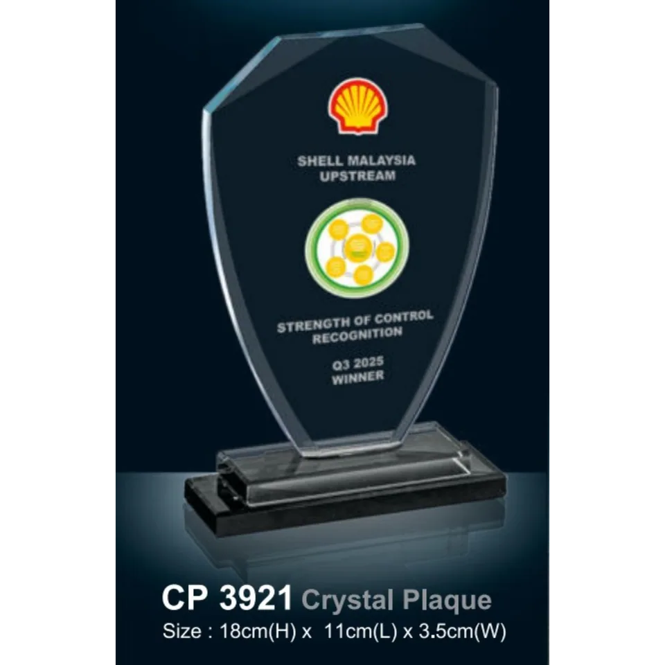 Crystal Plaque