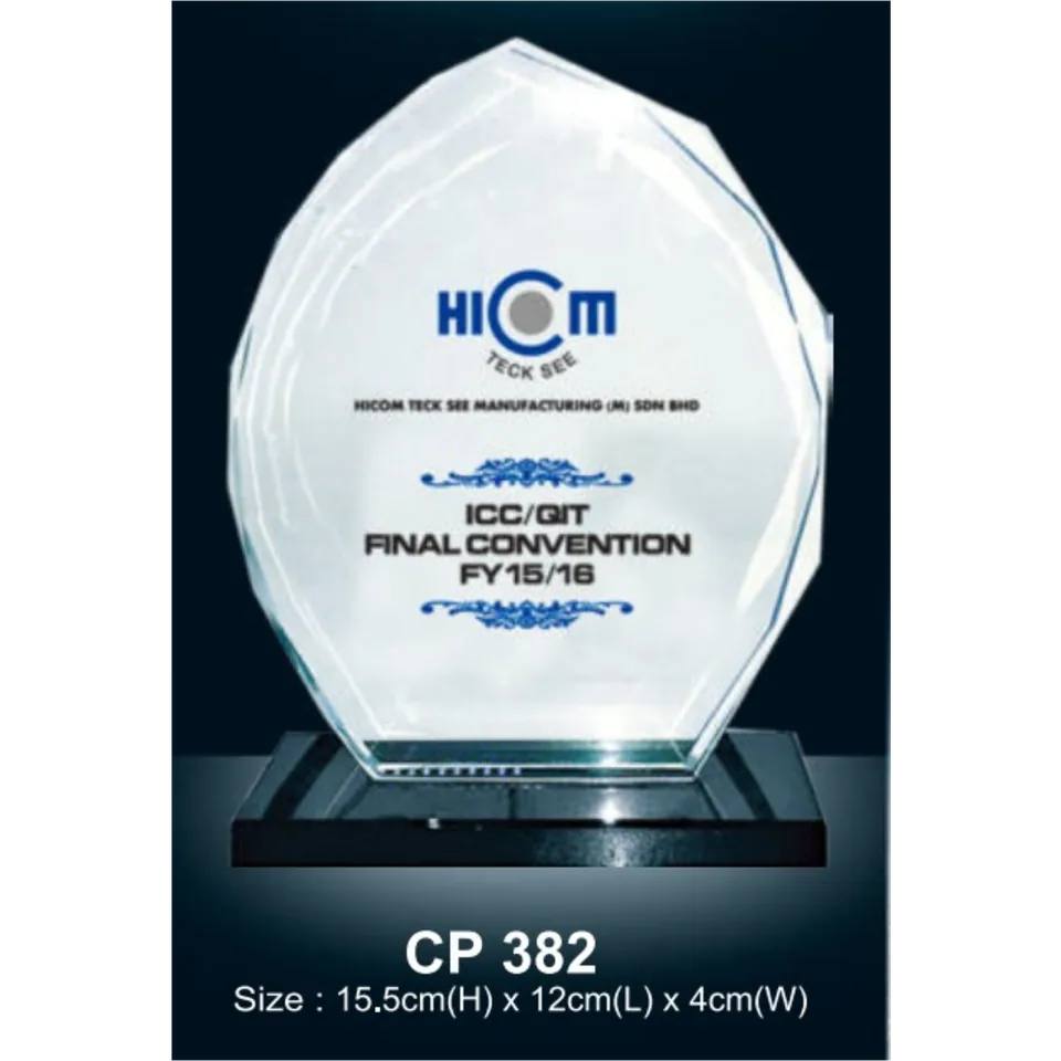 Crystal Plaque