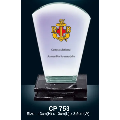 Crystal Plaque