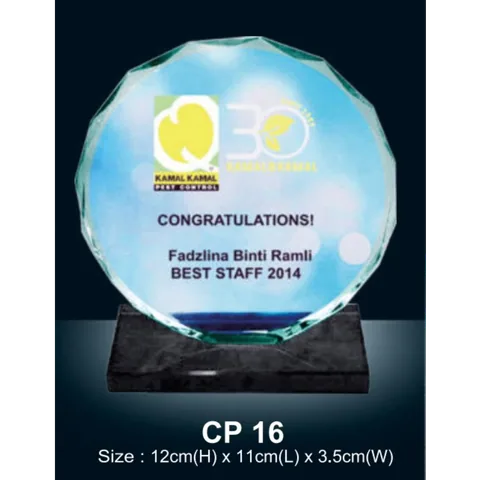 Crystal Plaque