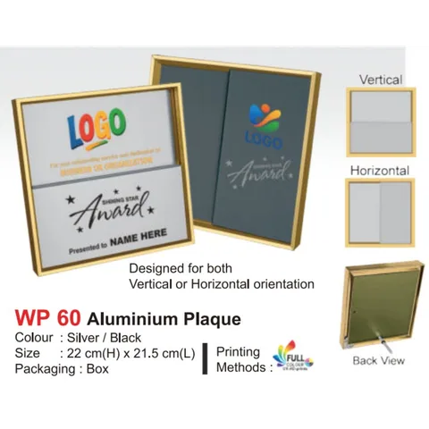 Aluminium Plaque